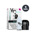 Menthol Vapes Bars DIamond 3000 Prefilled Pod and Box