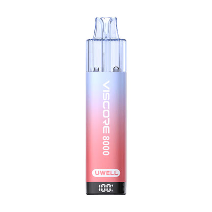 Milky Strawberry Uwell Viscore 8000 Starter Kit