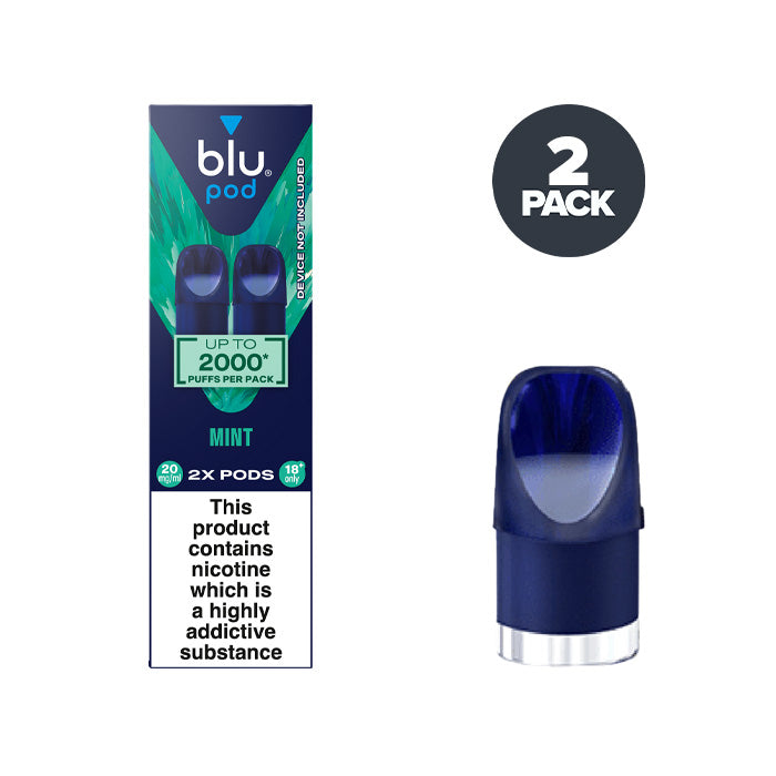 blu mint vape Bar Pre-filled Pods Blue Icy - Flum Buy 3 Get 1 Free New List Flavor:American Tobacco Blue