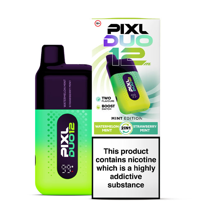 Mint Edition PIXL Duo 12 Disposable Vape Kit