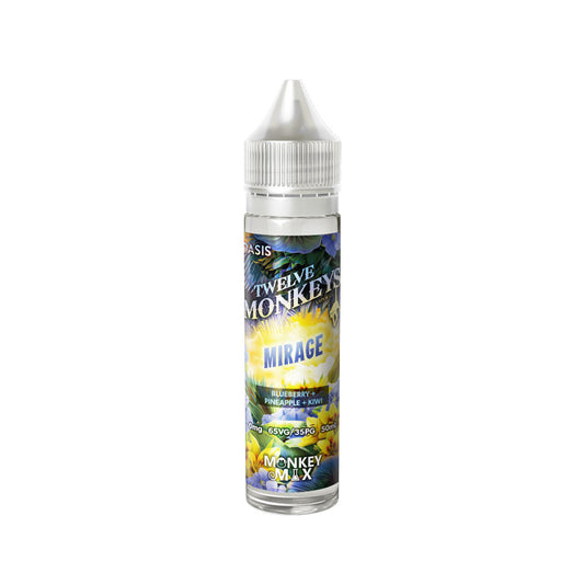 Mirage 50ml Shortfill E-Liquid by Twelve Monkeys Oasis