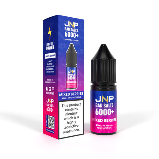 Mixed Berries Nicotine Salt by JNP Bar Salts 6000+