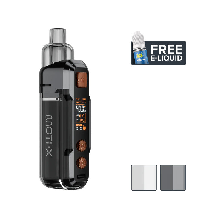 Moti X Pod Kit with 2 colour boxes