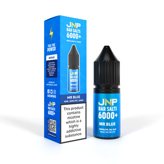 Mr. Blue Nicotine Salt by JNP Bar Salts 6000+