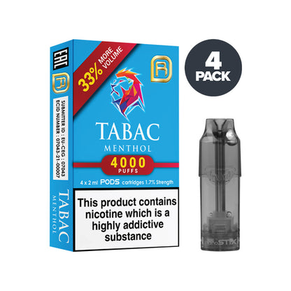 Nanostix V2 Pods Tabac Menthol