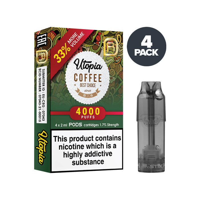 Nanostix V2 Pods Utopia Coffee
