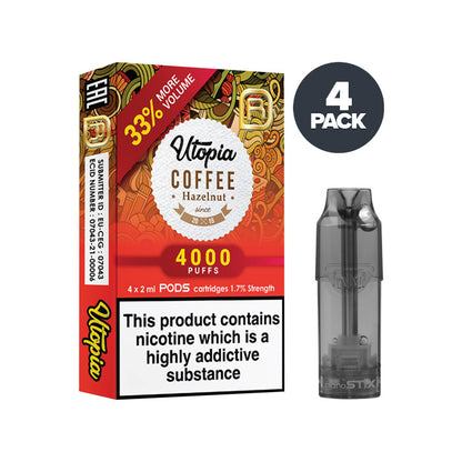 Nanostix V2 Pods Utopia Coffee Hazelnut