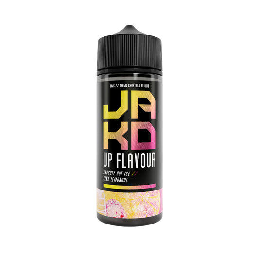 Naughty but Ice Pink Lemonade 100ml Shortfill E-Liquid by JAKD