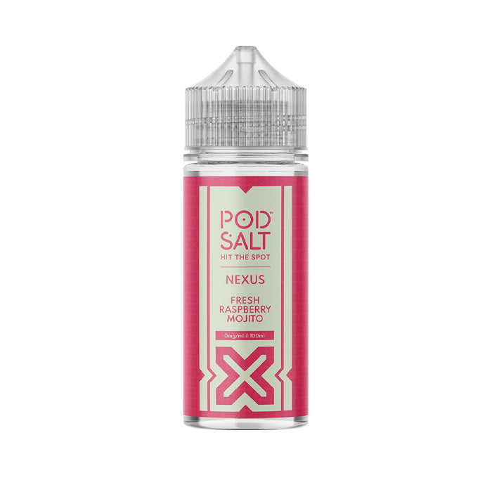 Nexus 100ml Shortfill E-Liquid Fresh Raspberry Mojito