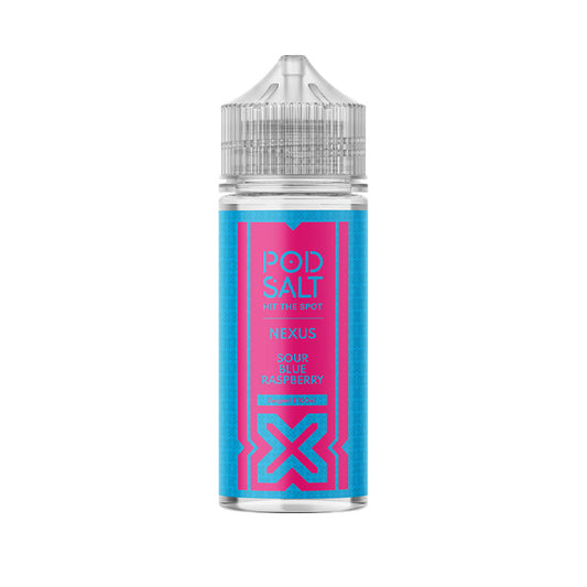 Sour Blue Raspberry 100ml Shortfill E-Liquid by Nexus