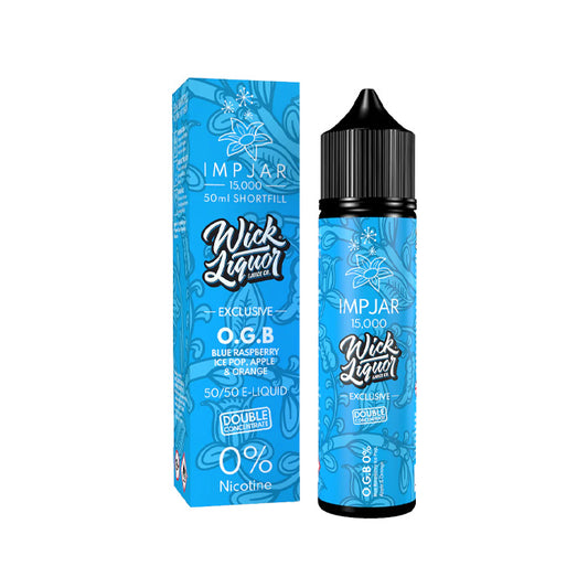 OGB 50ml Shortfill E-Liquid by Imp Jar & Wick Liquor