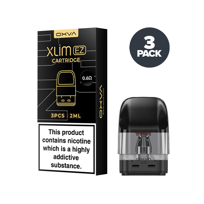 OXVA Xlim EZ Replacement Pods | Packs of 3 | Top-fill
