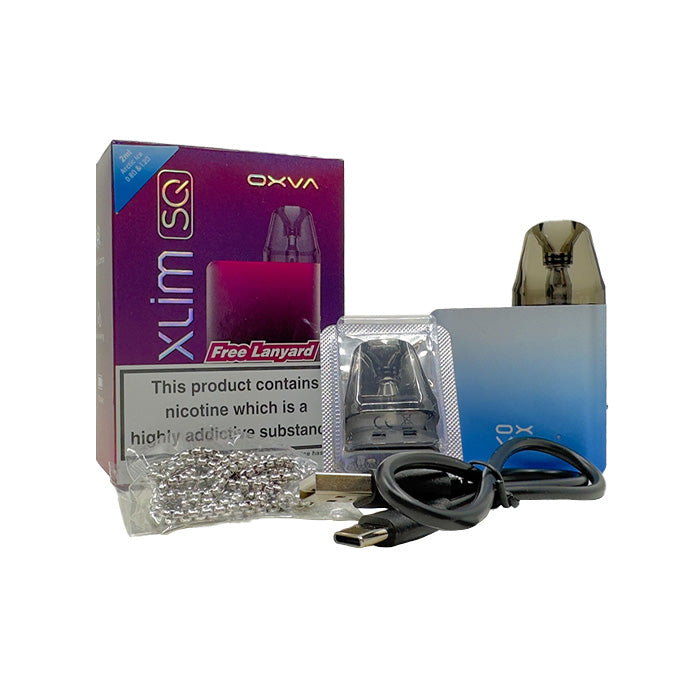 OXVA Xlim SQ Pod Kit Box Shot