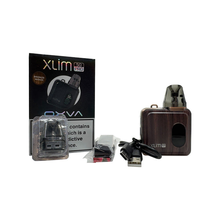OXVA Xlim SQ Pro Pod Kit Box Shot