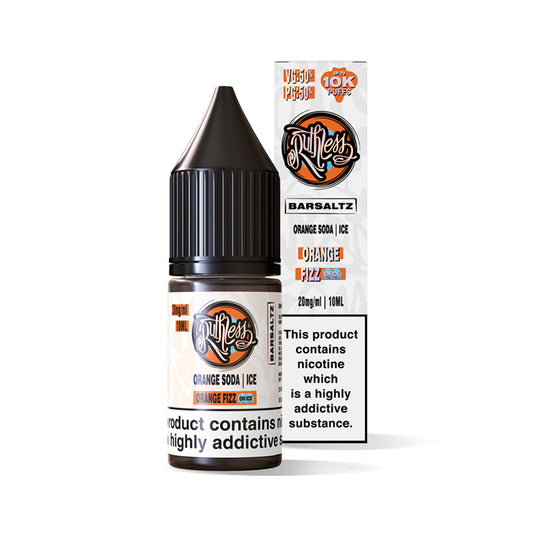 Orange Fizz on Ice Nicotine Salt by Ruthless