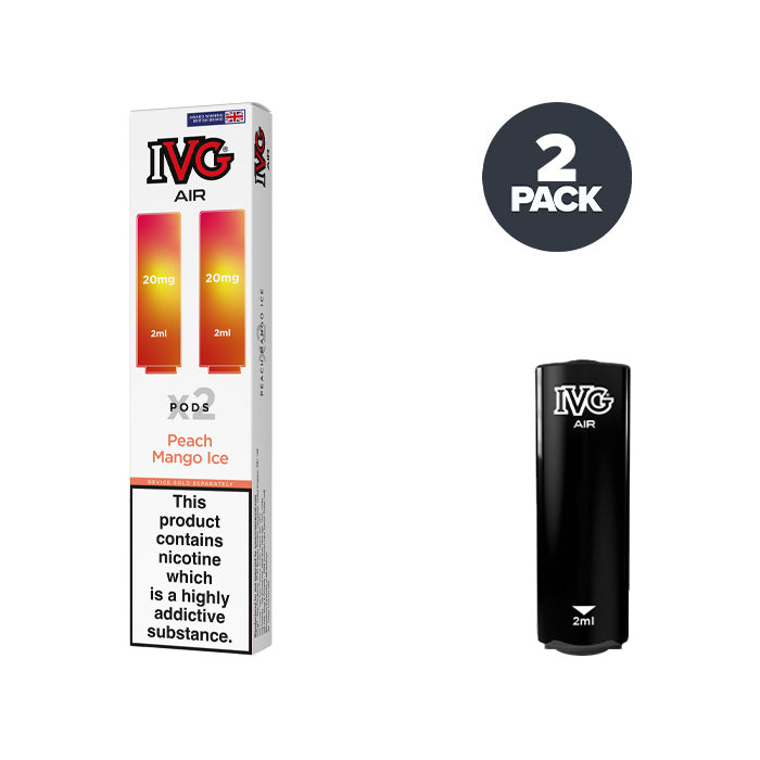 Peach Mango Ice IVG Air Pre-filled Pods