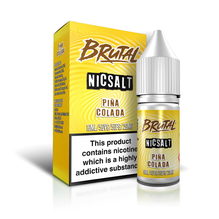 Pina Colada Nic Salt E-Liquid by Brutal Drinks