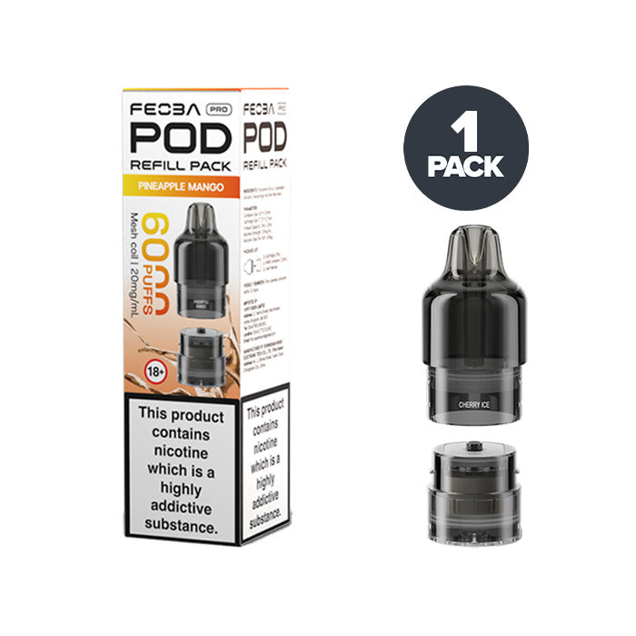 Pineapple Mango Feoba Pro 6000 Prefilled Pods