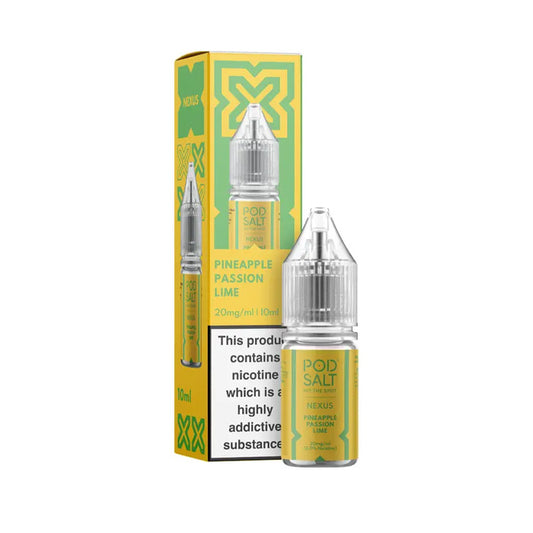 Pineapple Passion Lime 10ml Nic Salt E-Liquid by Nexus