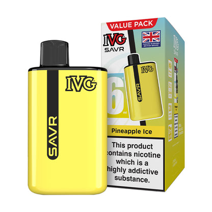 Pineapple Ice IVG SAVR Starter Vape Kit and Box