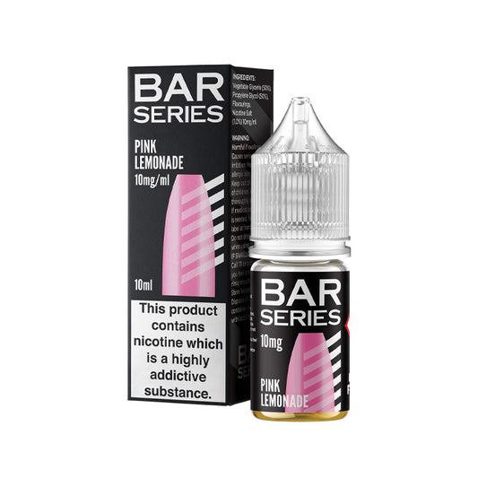 Pink Lemonade 10ml Nic Salt E-Liquid by Bar Series