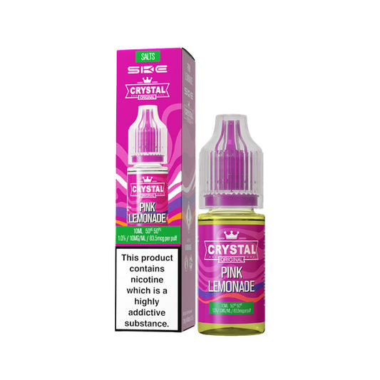 Pink Lemonade 10ml Nic Salt E-Liquid by SKE Crystal