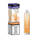 Pink Lemonade Hawcos x Lost Mary Pro Max 7000 Disposable Vape and Box