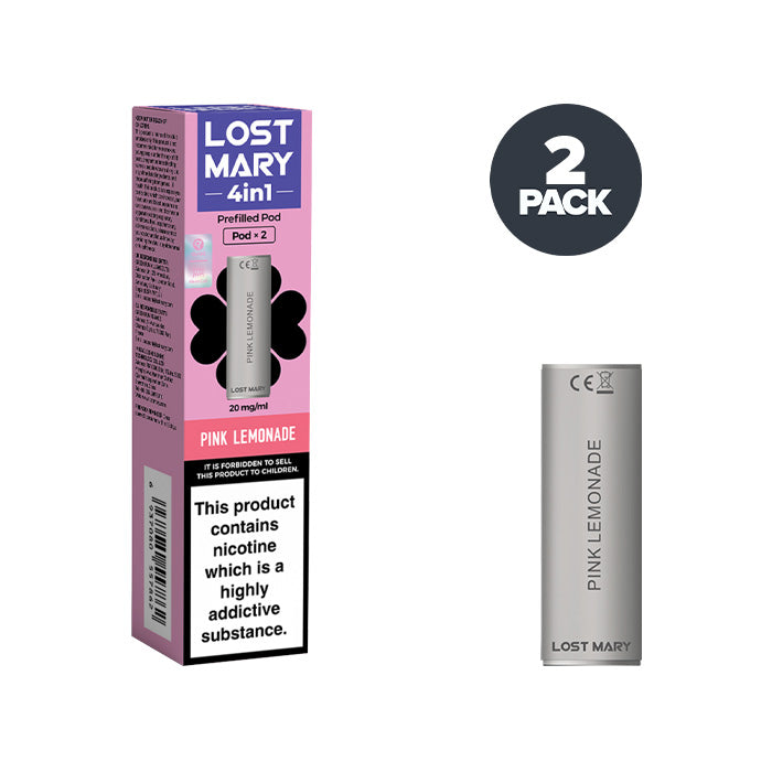 Pink Lemonade Lost Mary 4in1 Pre-filled Pods