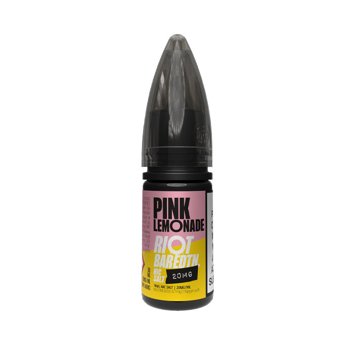 Pink Lemonade Nic Salt E-Liquid by Riot Bar Edtn