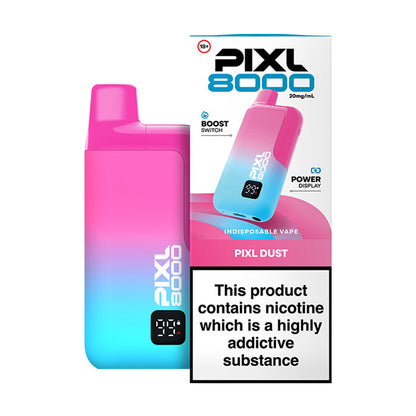 Pixl Dust PIXL 8000 Prefilled Pod Kit and Box