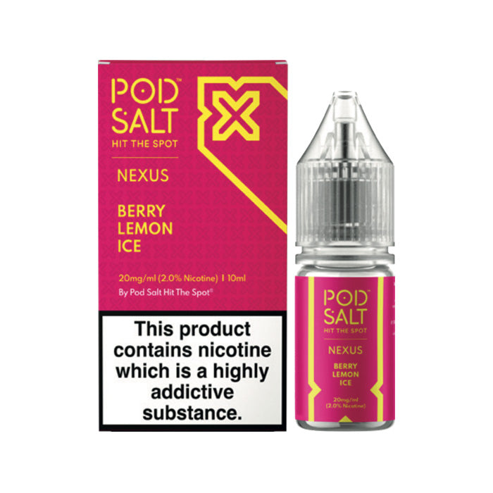 Pod Salt Nexus 10ml Nic Salt Berry Lemon Ice