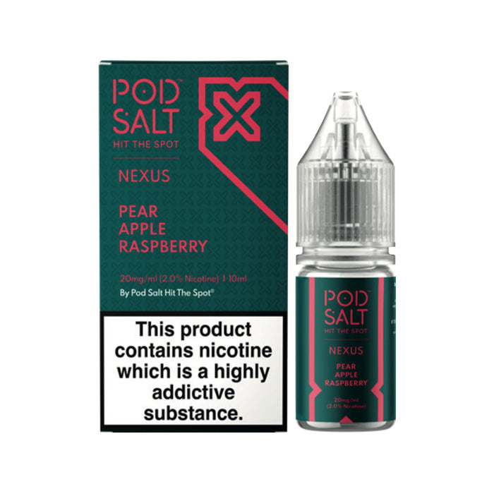 Pod Salt Nexus 10ml Nic Salt Pear Apple Raspberry