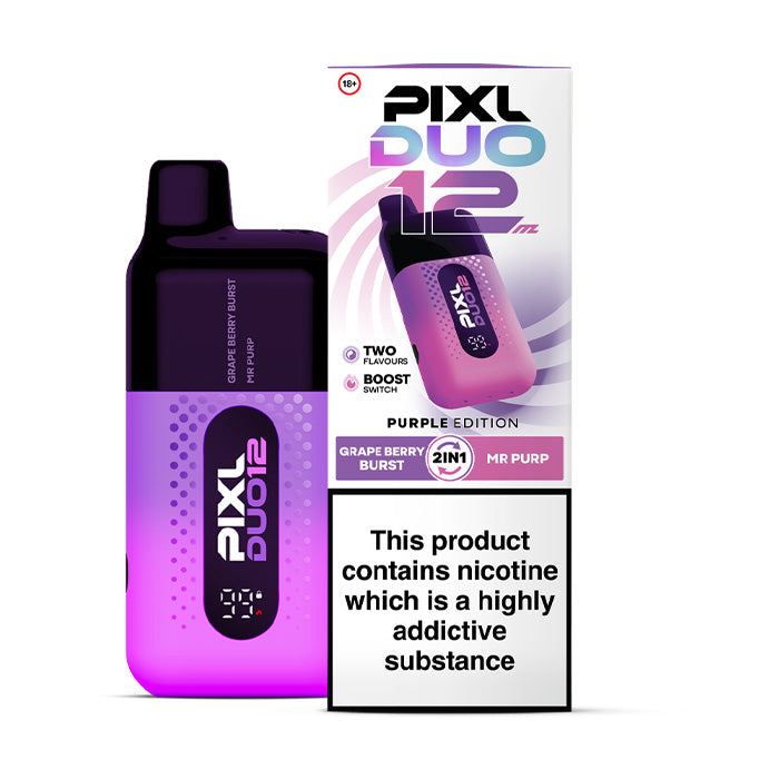 Purple Edition PIXL Duo 12 Prefilled Pod Kit