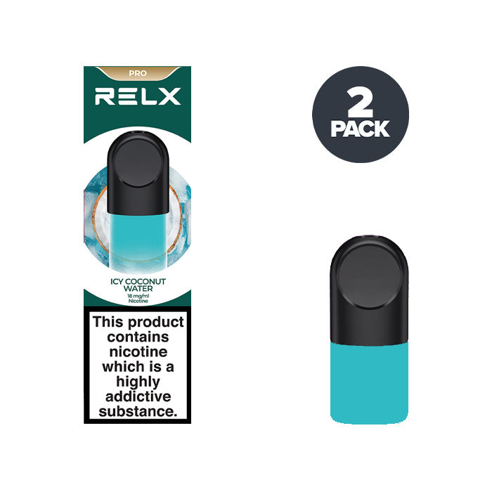 RELX Pro Icy Coconut Water Pod and Box