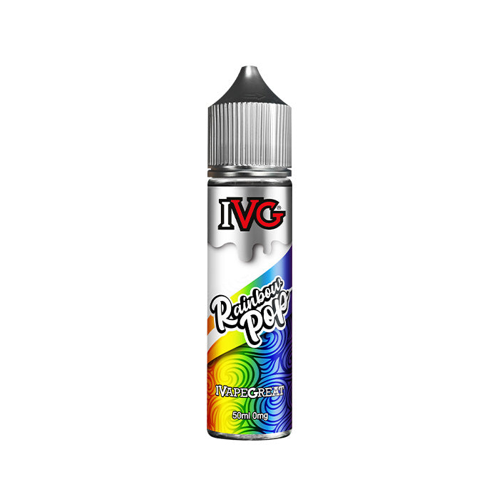 Rainbow Pop 50ml Shortfill E-Liquid by IVG