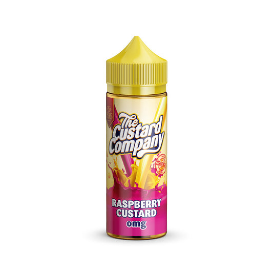 Raspberry Custard 100ml Shortfill E-Liquid by The Custard Company