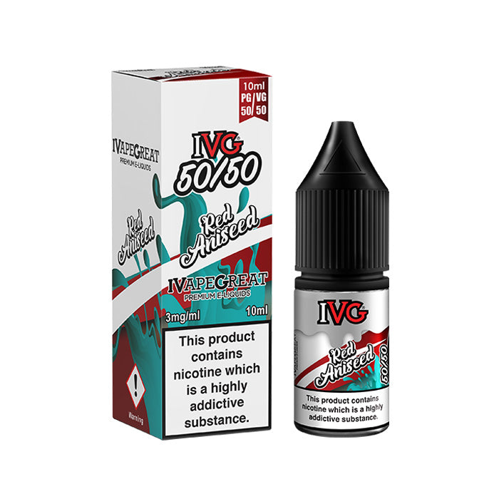 Red Aniseed 10ml E-Liquid by IVG 50/50