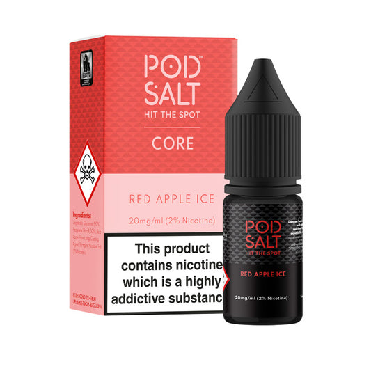 Red Apple Ice Nicotine Salt by Pod Salt