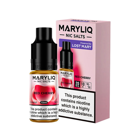 Red Cherry 10ml Nic Salt E-Liquid by MaryLiq