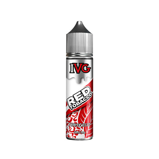 Red Tobacco 50ml Shortfill E-Liquid by IVG