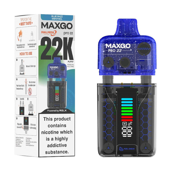 Relx MaxGo Pro 22 Disposable Vape Kit