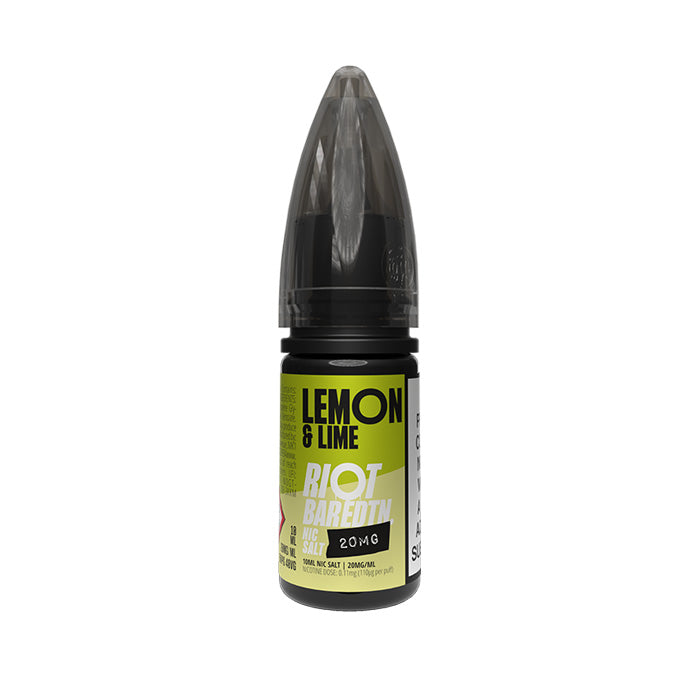 Riot BAR EDTN 10ml Nic Salt E-Liquid Lemon Lime