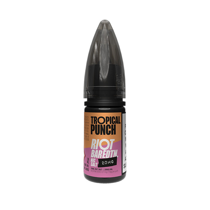 Riot BAR EDTN 10ml Nic Salt E-Liquid Tropical Punch