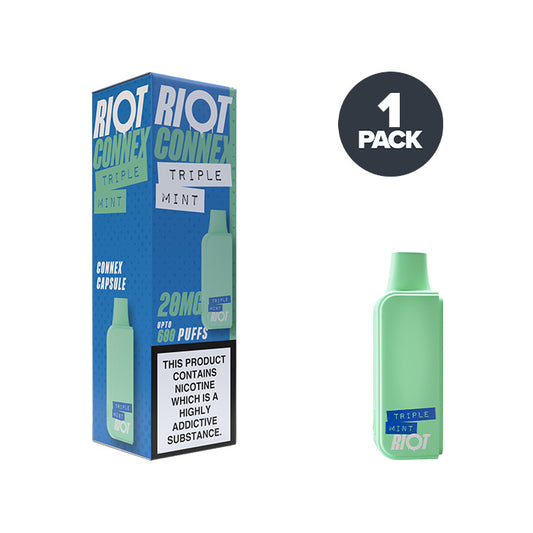 Riot Connex Capsule Pod Triple Mint