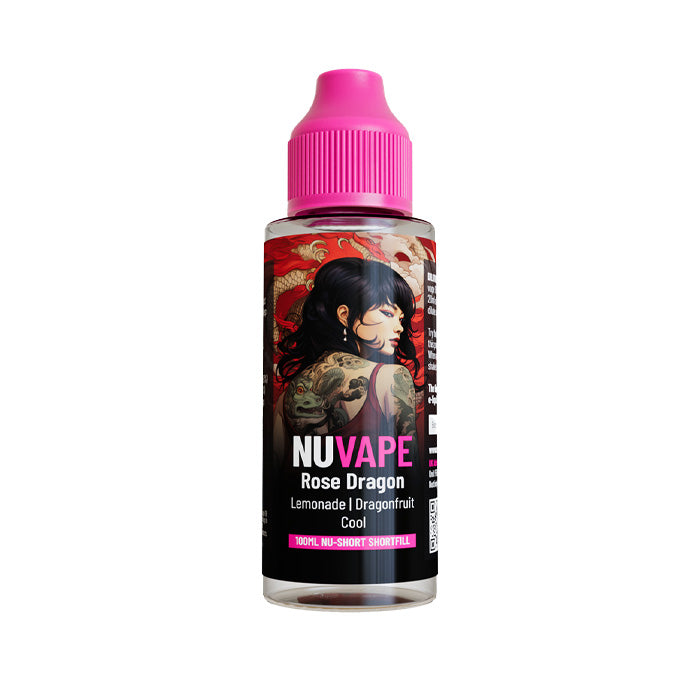 Rose Dragon 100ml Shortfill E-Liquid by Nu Fill