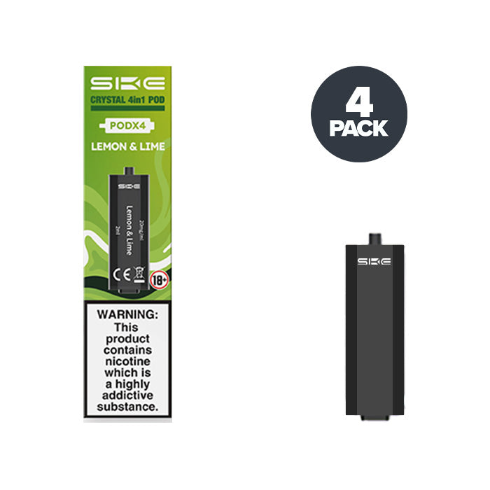 SKE Crystal 4in1 Pods Lemon and Lime