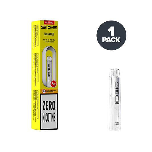SKE vape pod and packaging on a white background