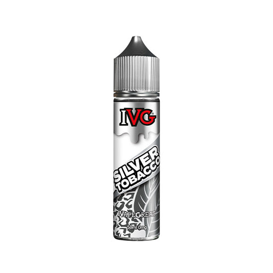 Silver Tobacco 50ml Shortfill E-Liquid by IVG
