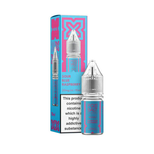 Sour Blue Raspberry 10ml Nic Salt E-Liquid by Nexus