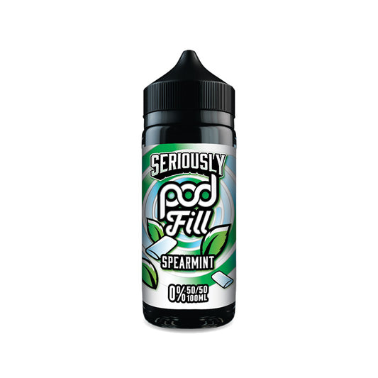 Spearmint 100ml Shortfill E-Liquid by Seriously PodFill